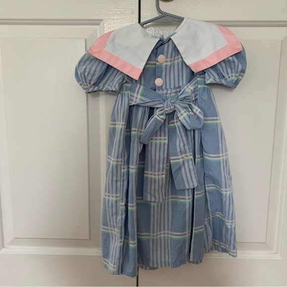 VTG 80s 90s cottagecore dress Mondays Child 2T 3T - Picture 4 of 7